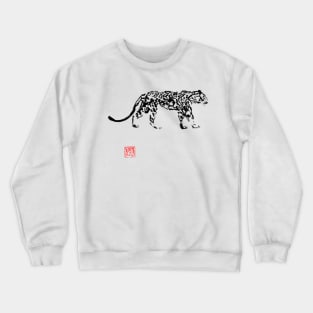 leopard des neiges Crewneck Sweatshirt